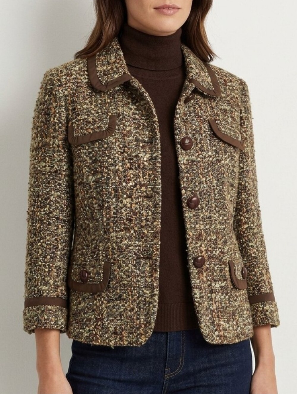 Talbots Tweed Wool Women's Jacket